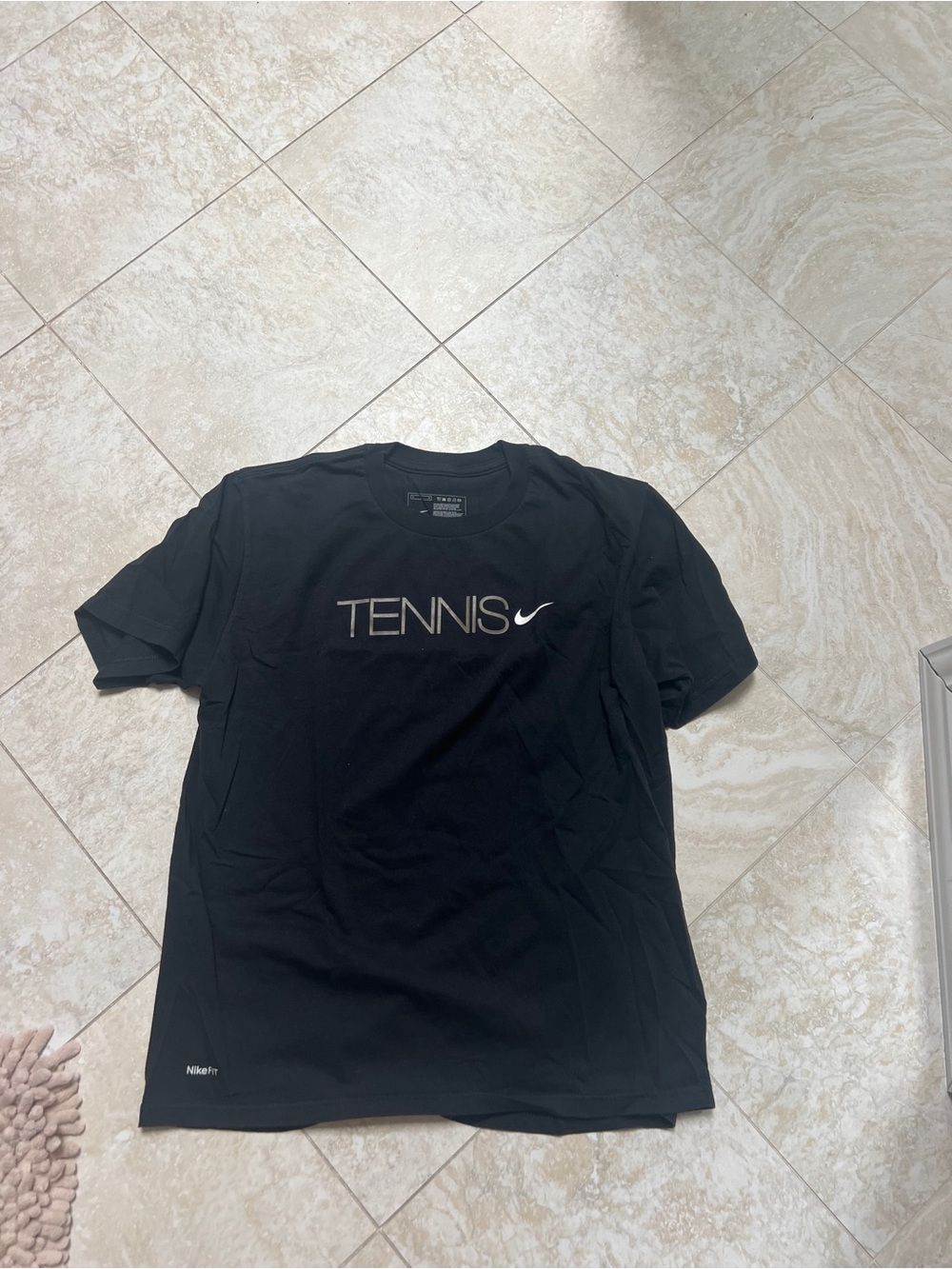Nike Tennis Dri-Fit black t-shirt #tennis #athletic